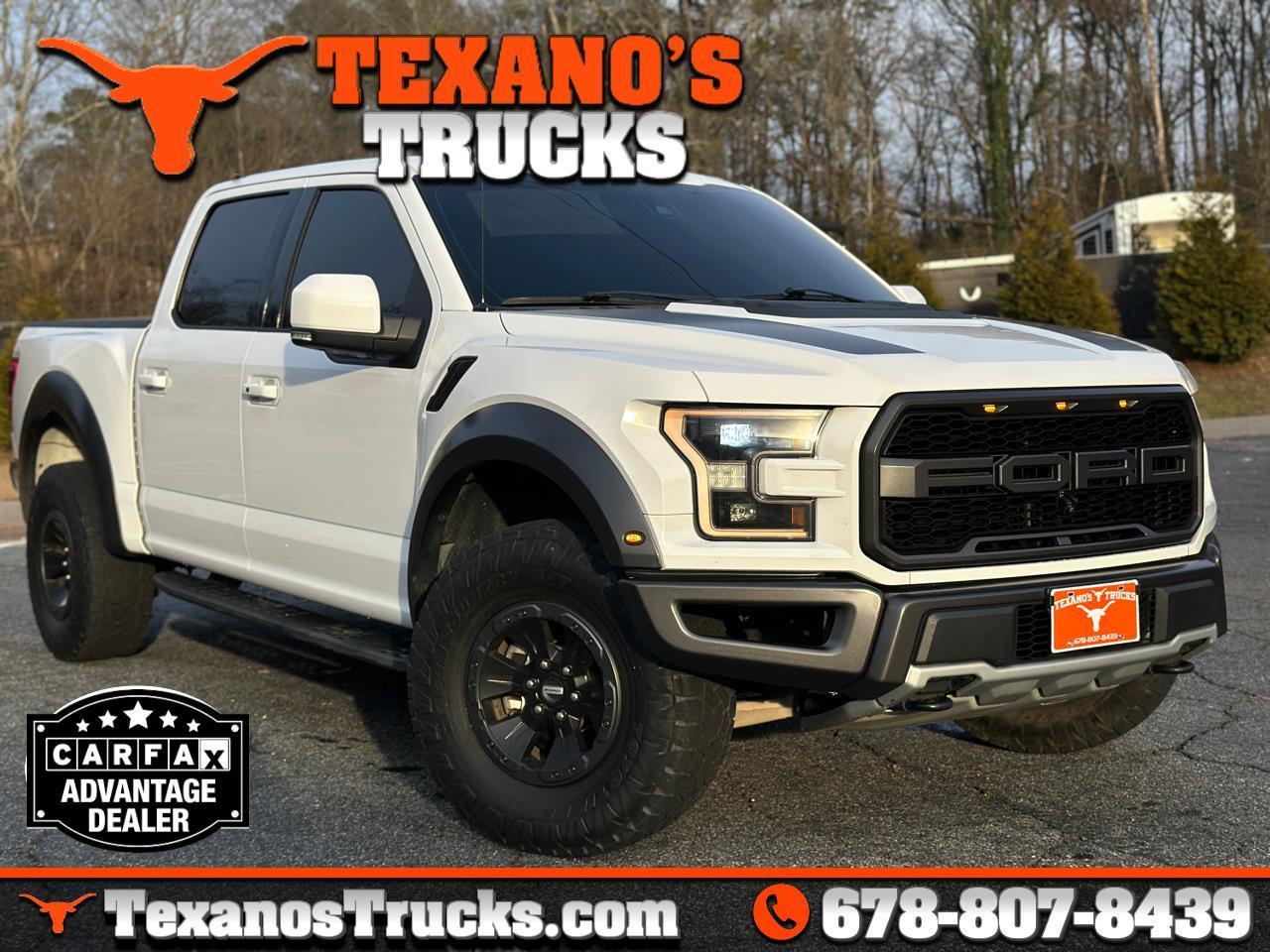 Ford F-150 Raptor 4WD SuperCrew 5.5' Box 2018