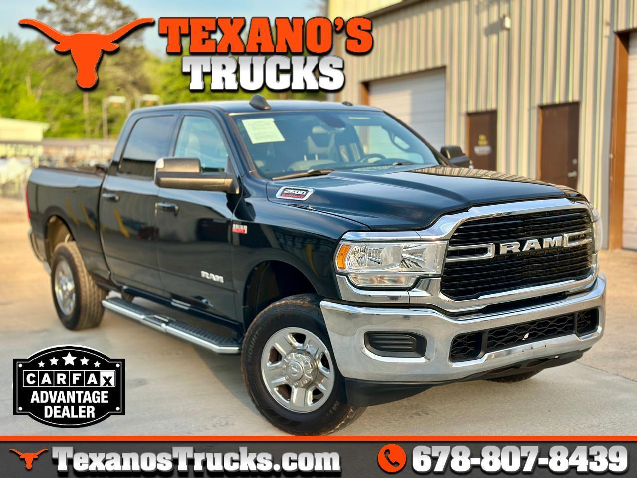 RAM 2500 Big Horn 4x4 Crew Cab 6'4" Box 2021