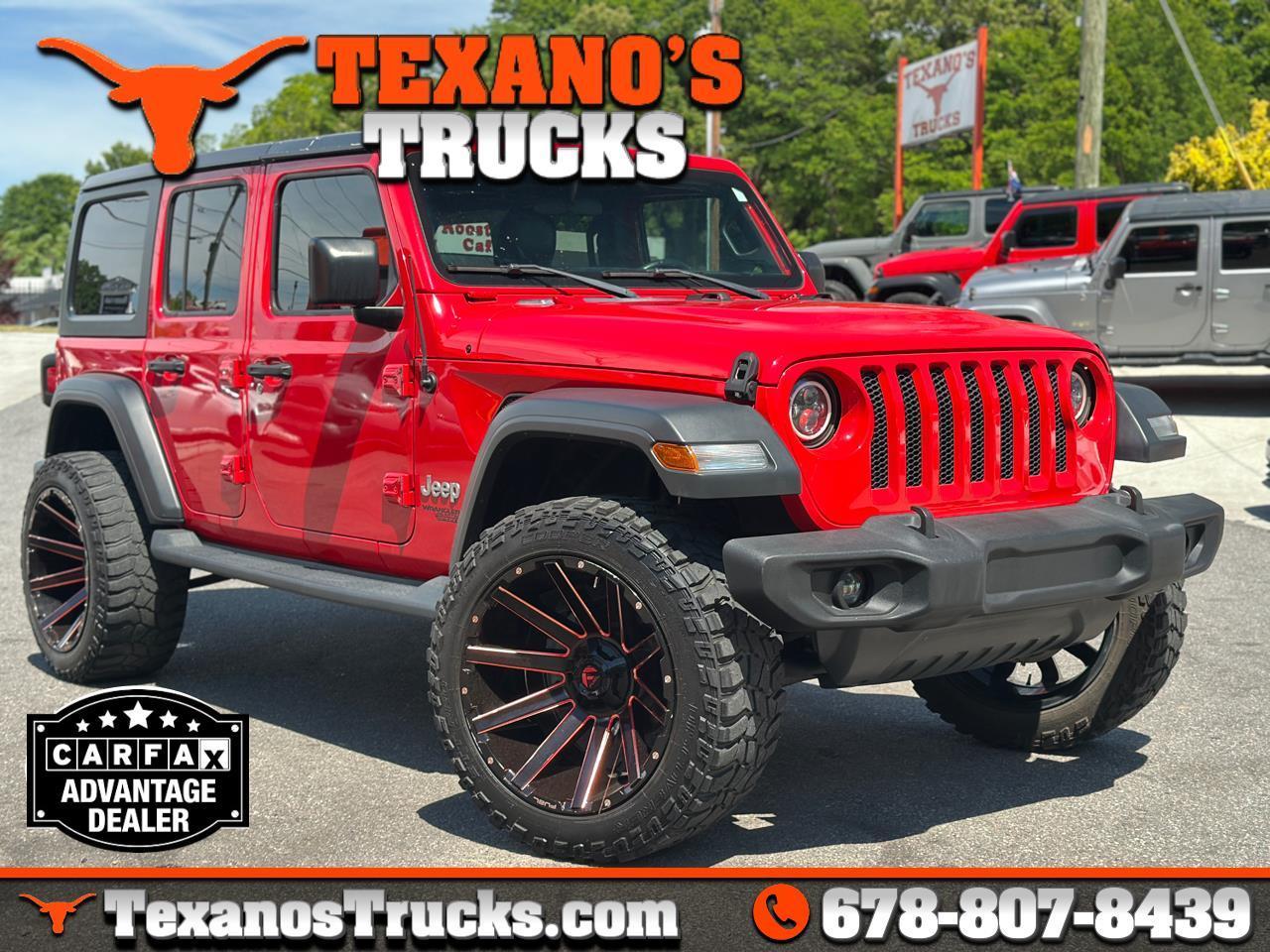 Jeep Wrangler Unlimited Sport S 4x4 2018
