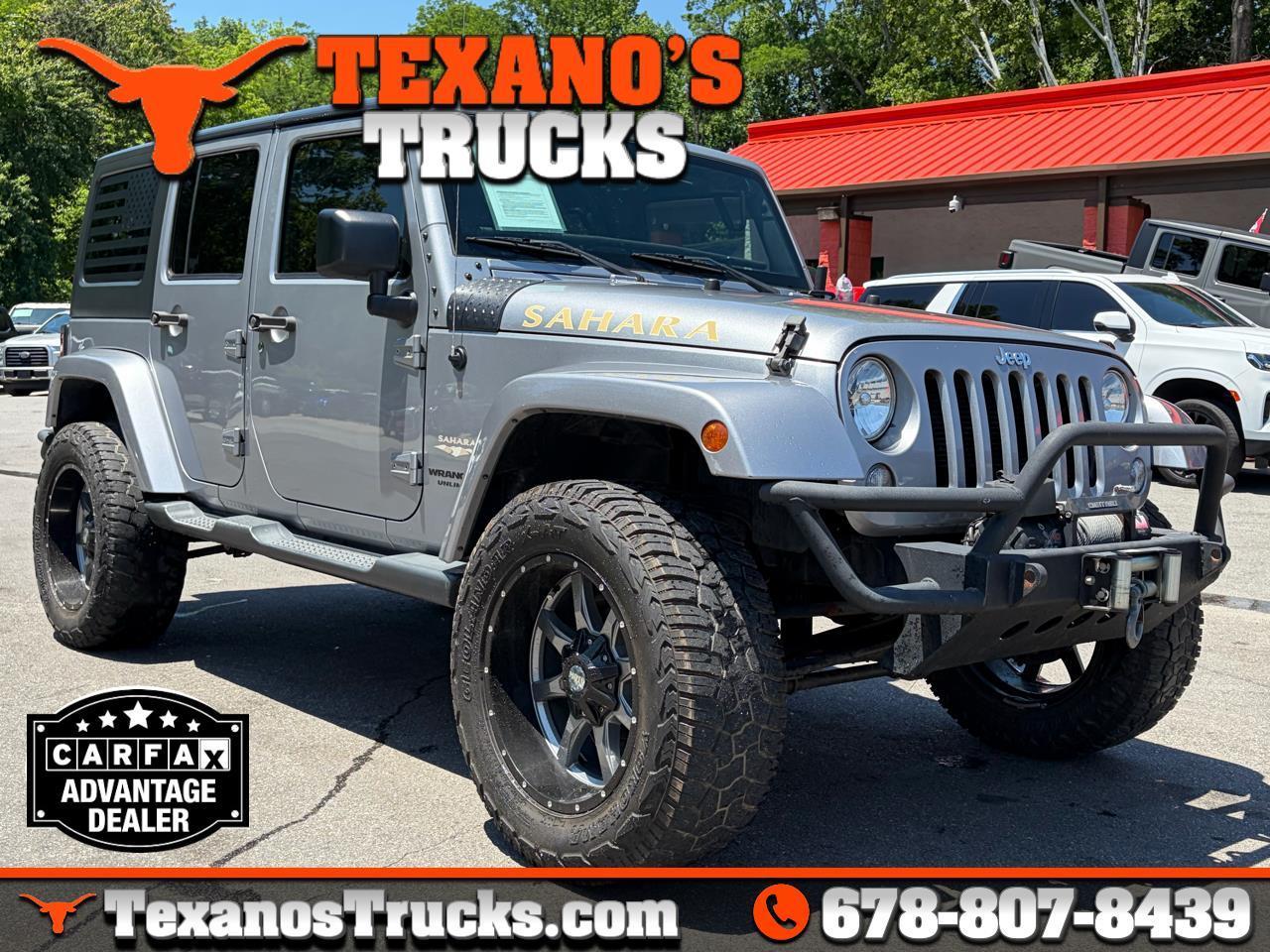 Jeep Wrangler Unlimited 4WD 4dr Sahara 2015