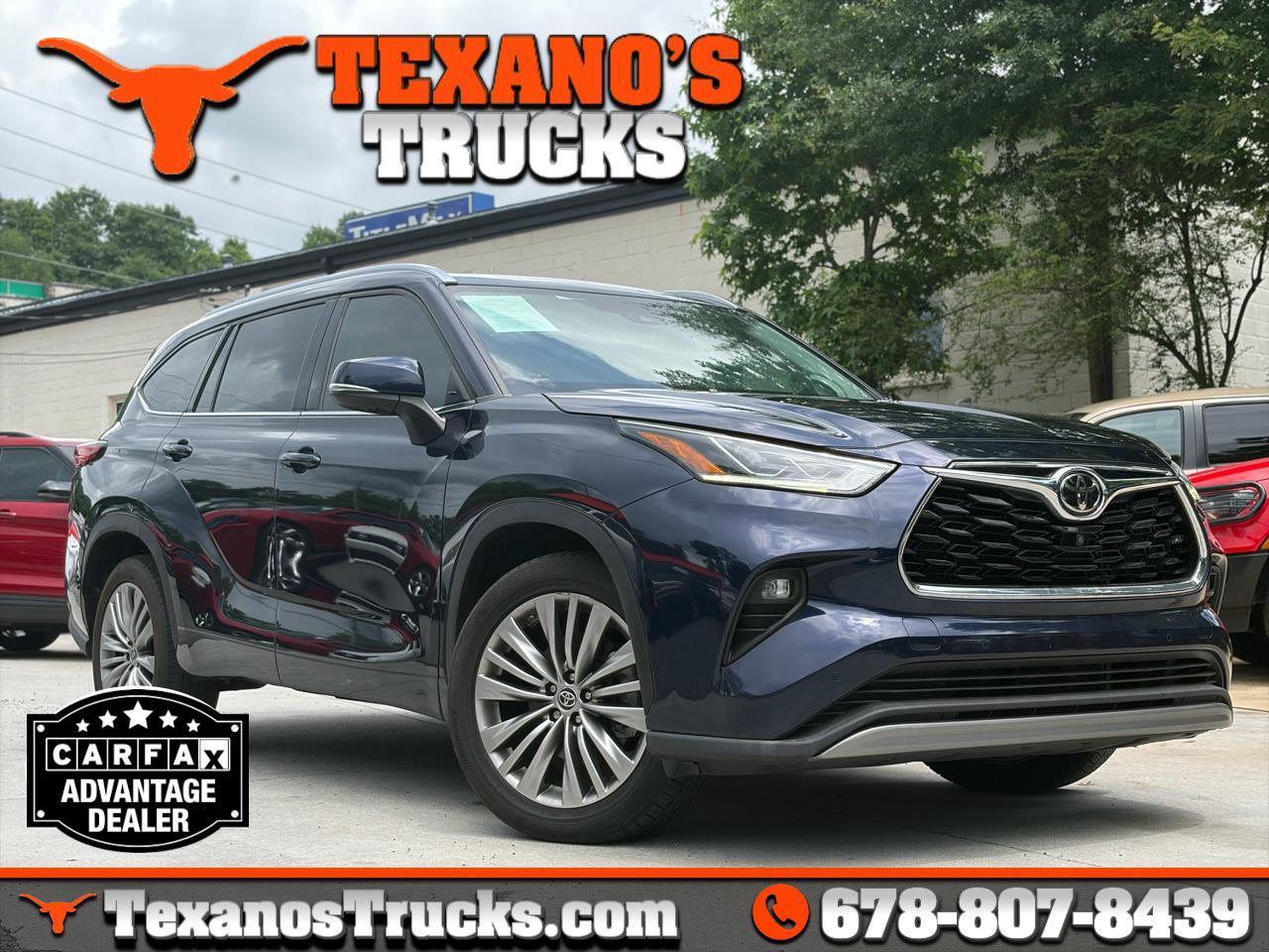 Toyota Highlander Platinum FWD (Natl) 2022