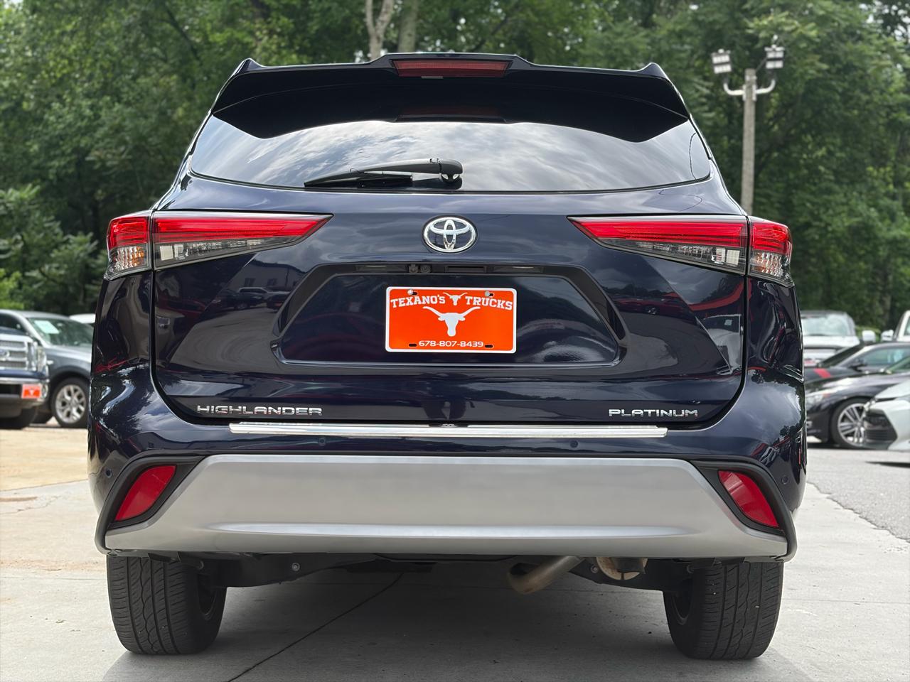 Toyota Highlander Platinum FWD (Natl) 2022