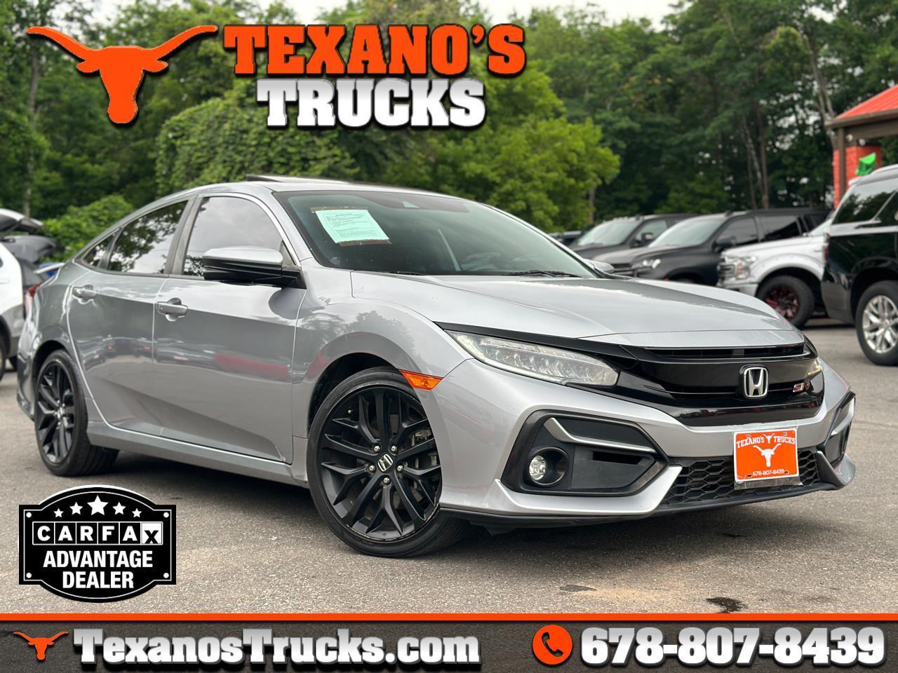 Honda Civic Si Sedan Manual w/Summer Tires 2020