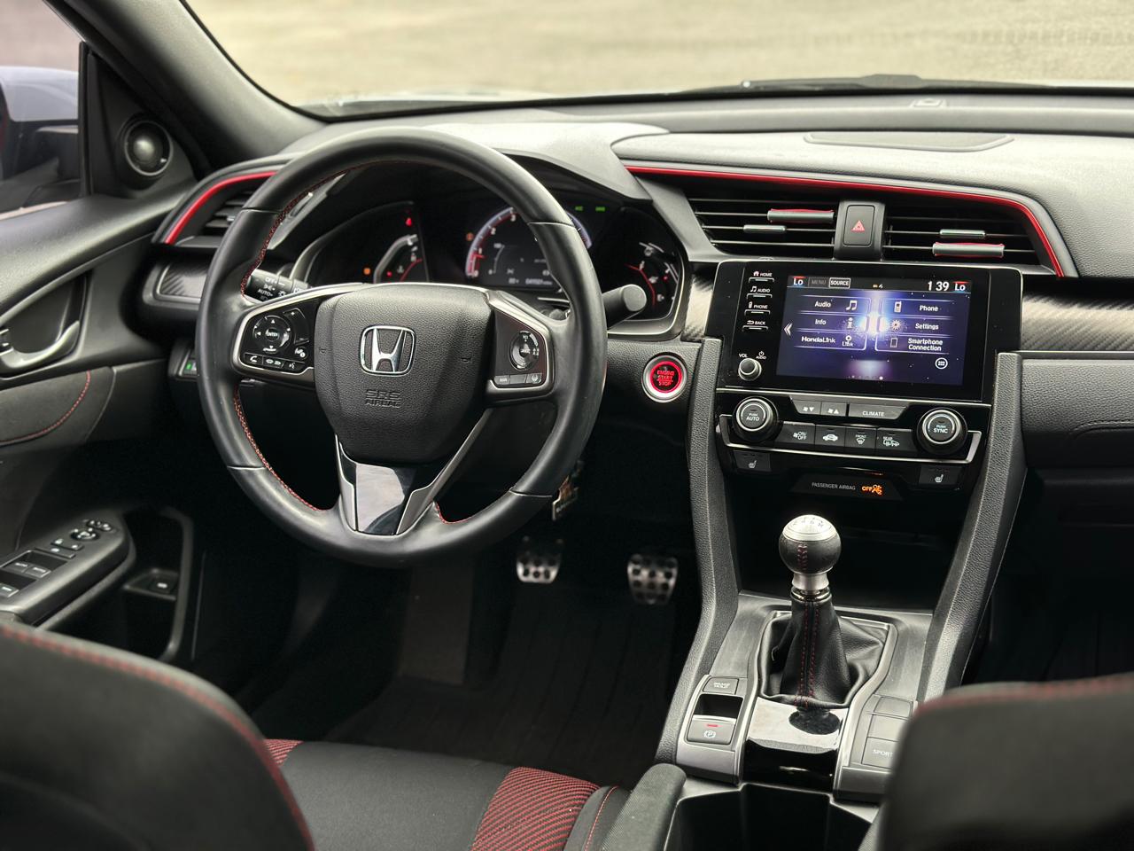 Honda Civic Si Sedan Manual w/Summer Tires 2020