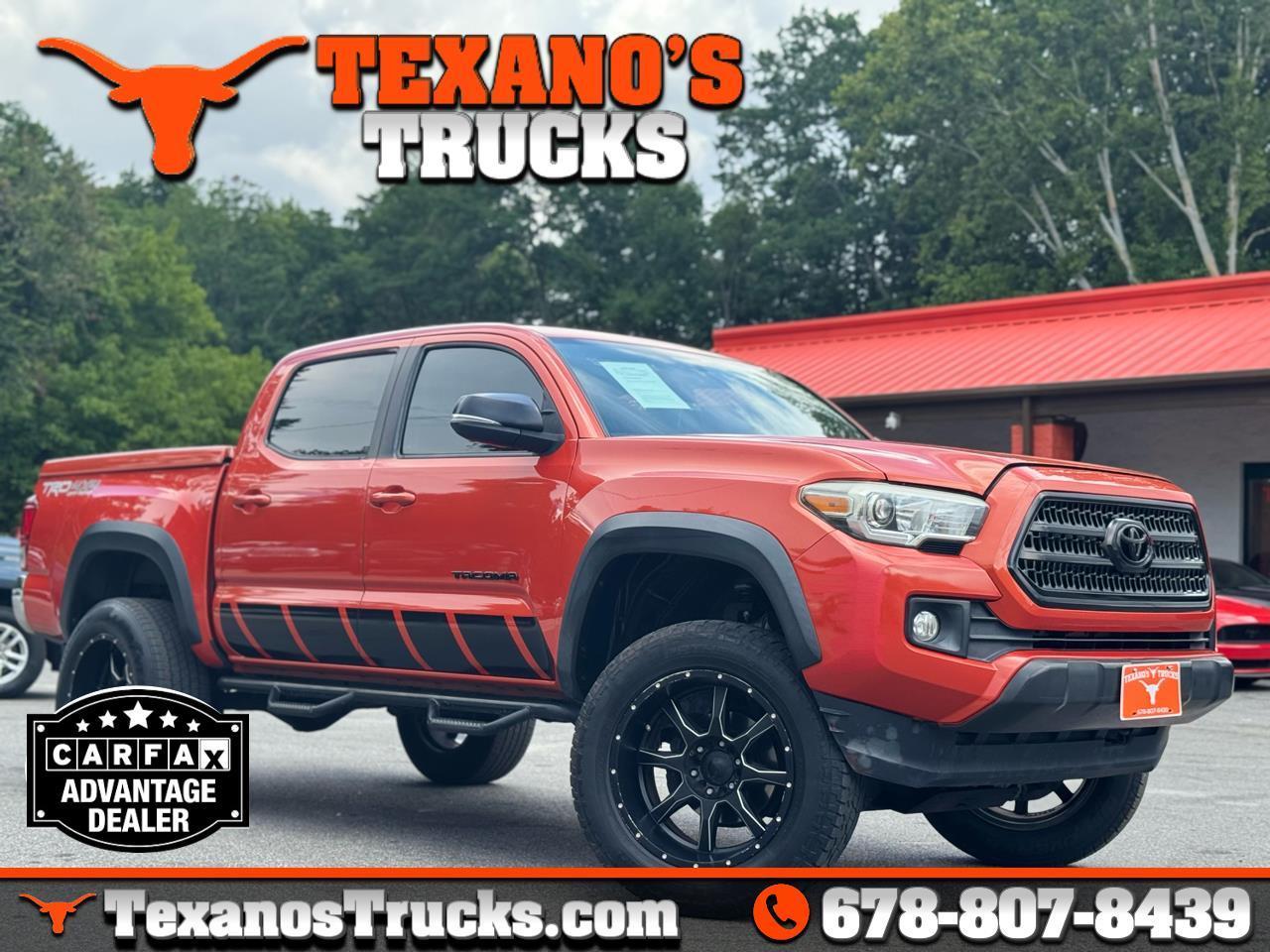 Toyota Tacoma TRD Off Road Double Cab 5' Bed V6 4x4 MT (Natl) 2017