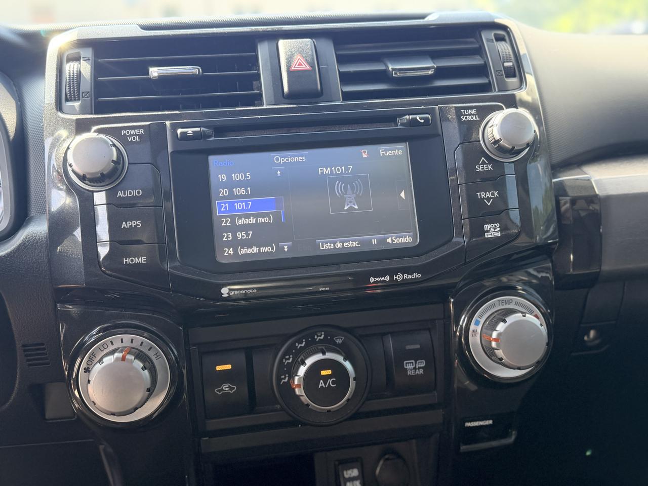 Toyota 4Runner 4WD 4dr V6 Trail Premium (Natl) 2016