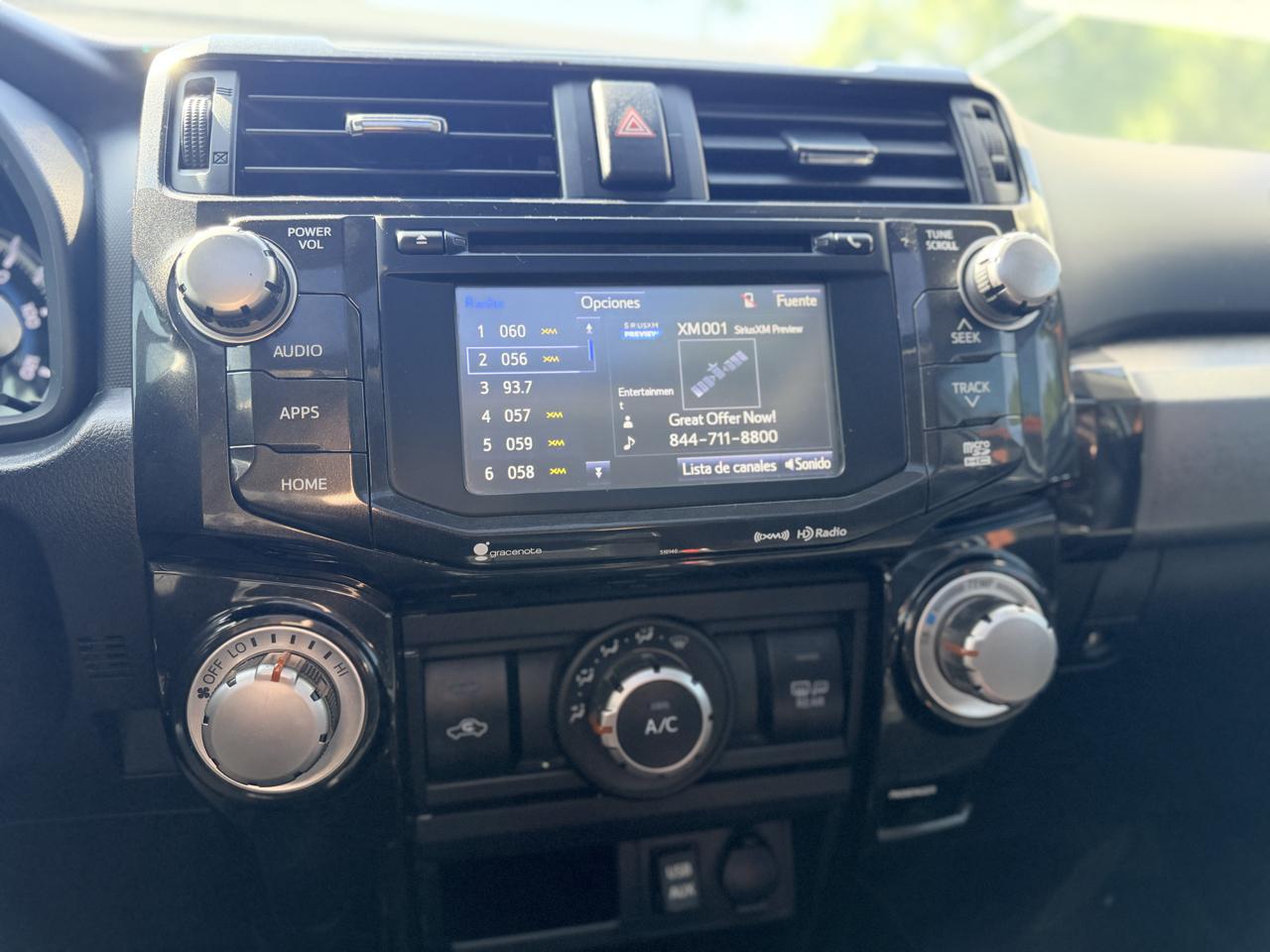 Toyota 4Runner 4WD 4dr V6 Trail Premium (Natl) 2016