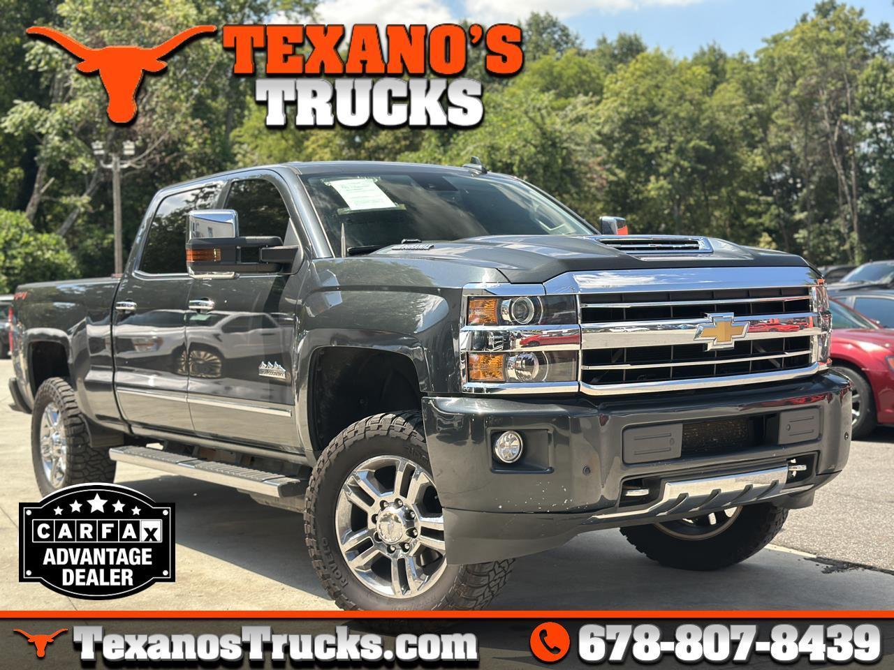 2018 Chevrolet Silverado 2500HD 4WD Crew Cab 153.7" High Country