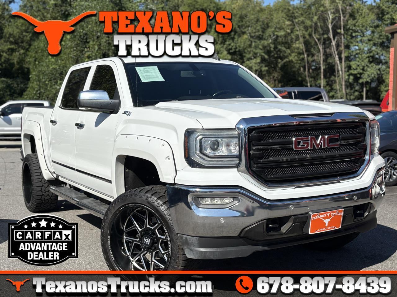 GMC Sierra 1500 4WD Crew Cab 143.5" SLT 2018