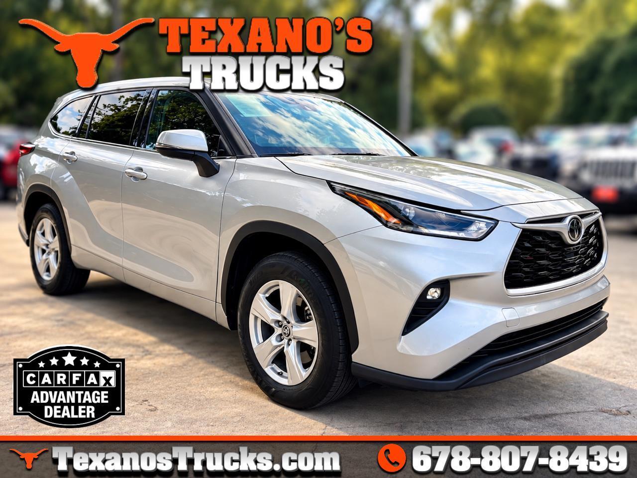 Toyota Highlander LE FWD (Natl) 2021