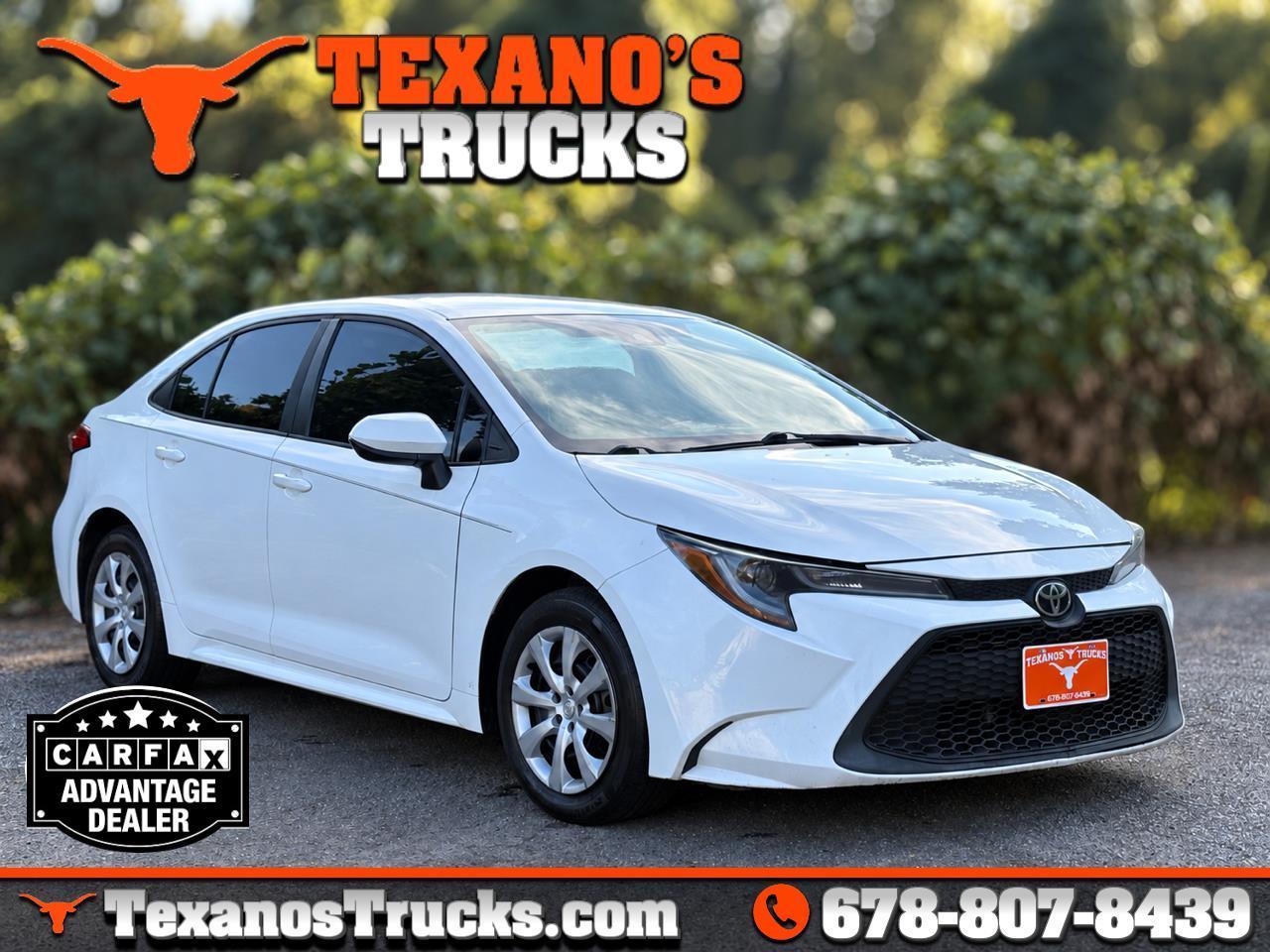 2021 Toyota Corolla LE CVT (Natl)