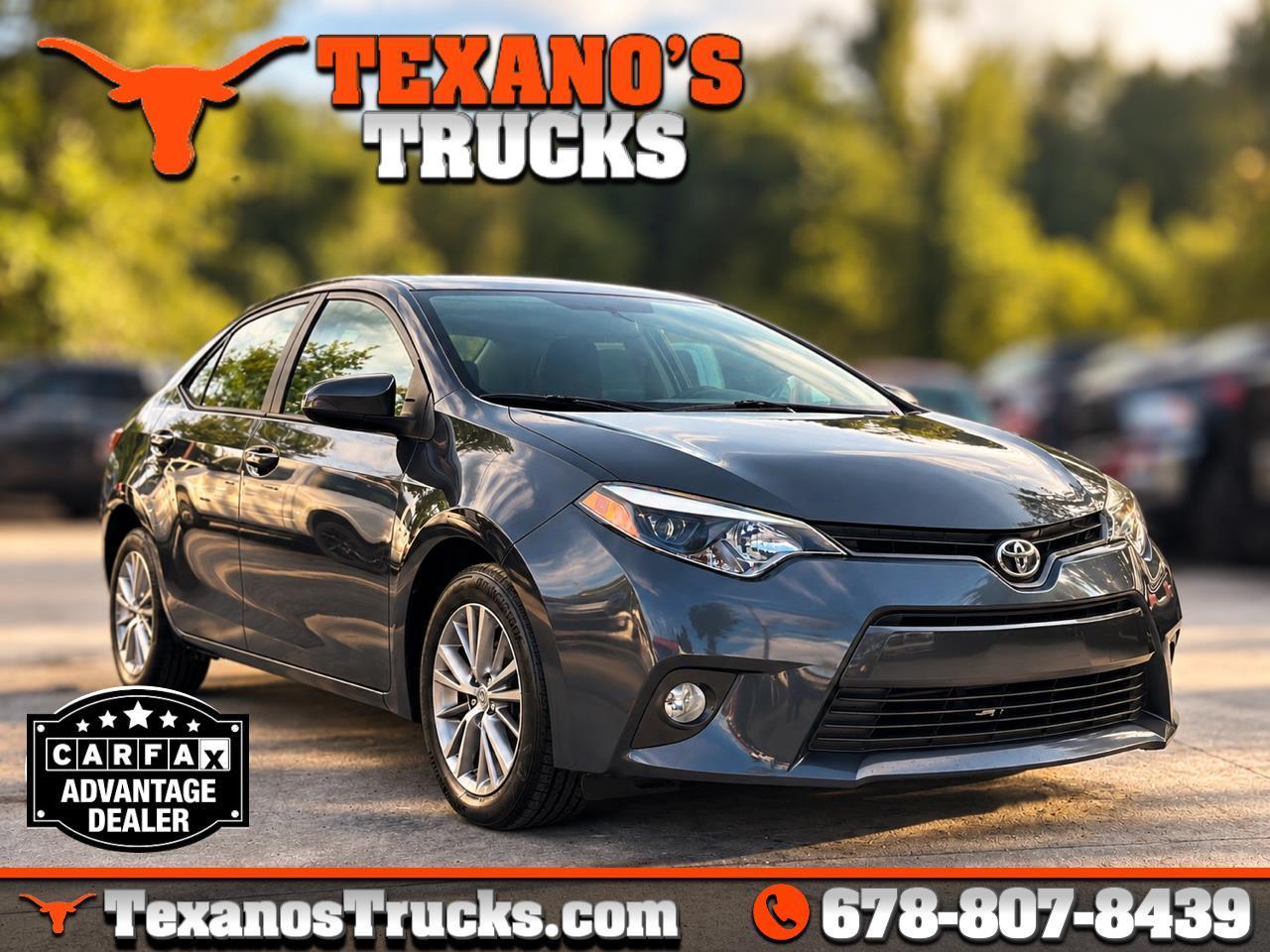 Toyota Corolla 4dr Sdn CVT LE Premium (Natl) 2015