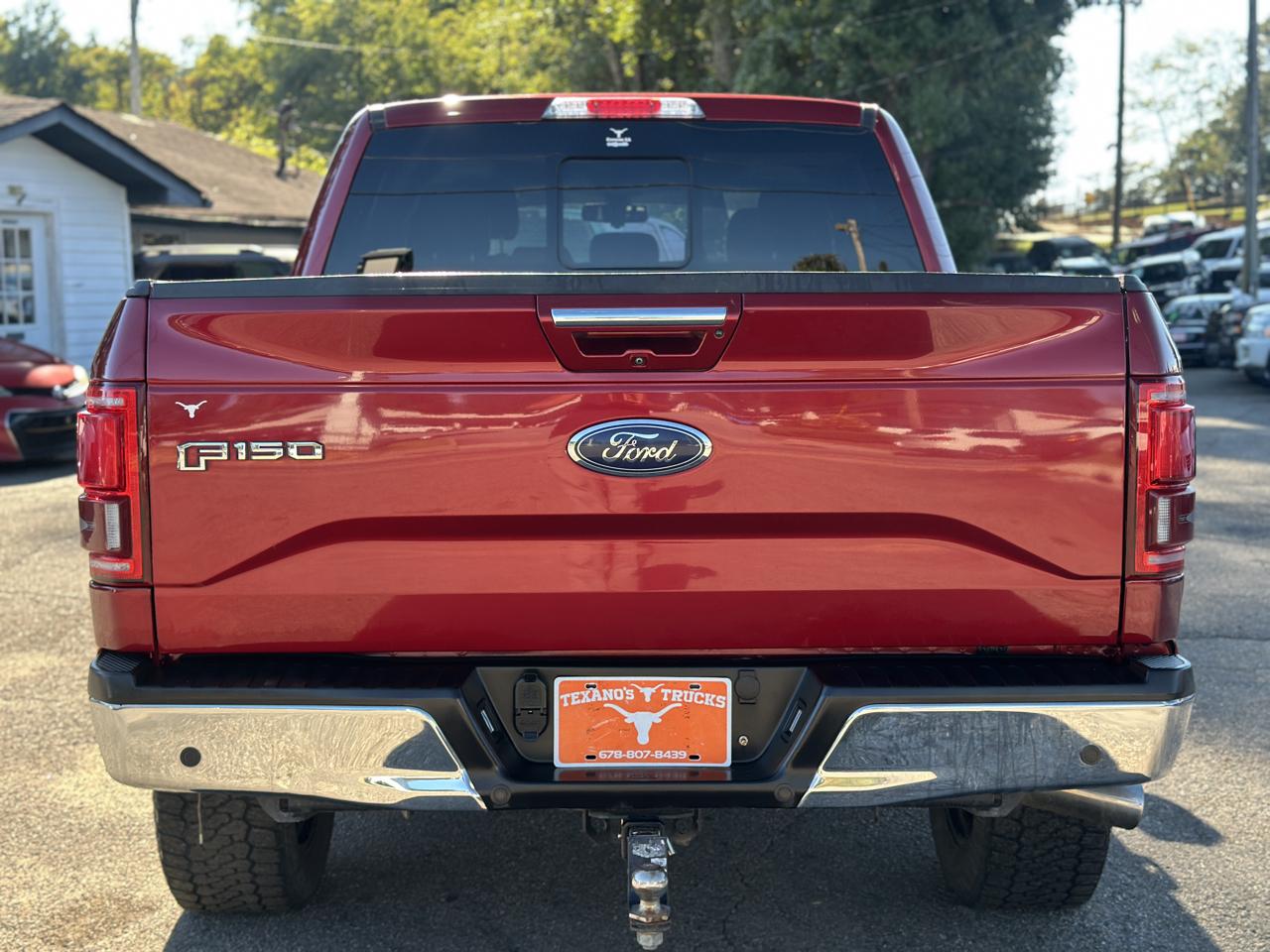 Ford F-150 4WD SuperCrew 139" Lariat 2016