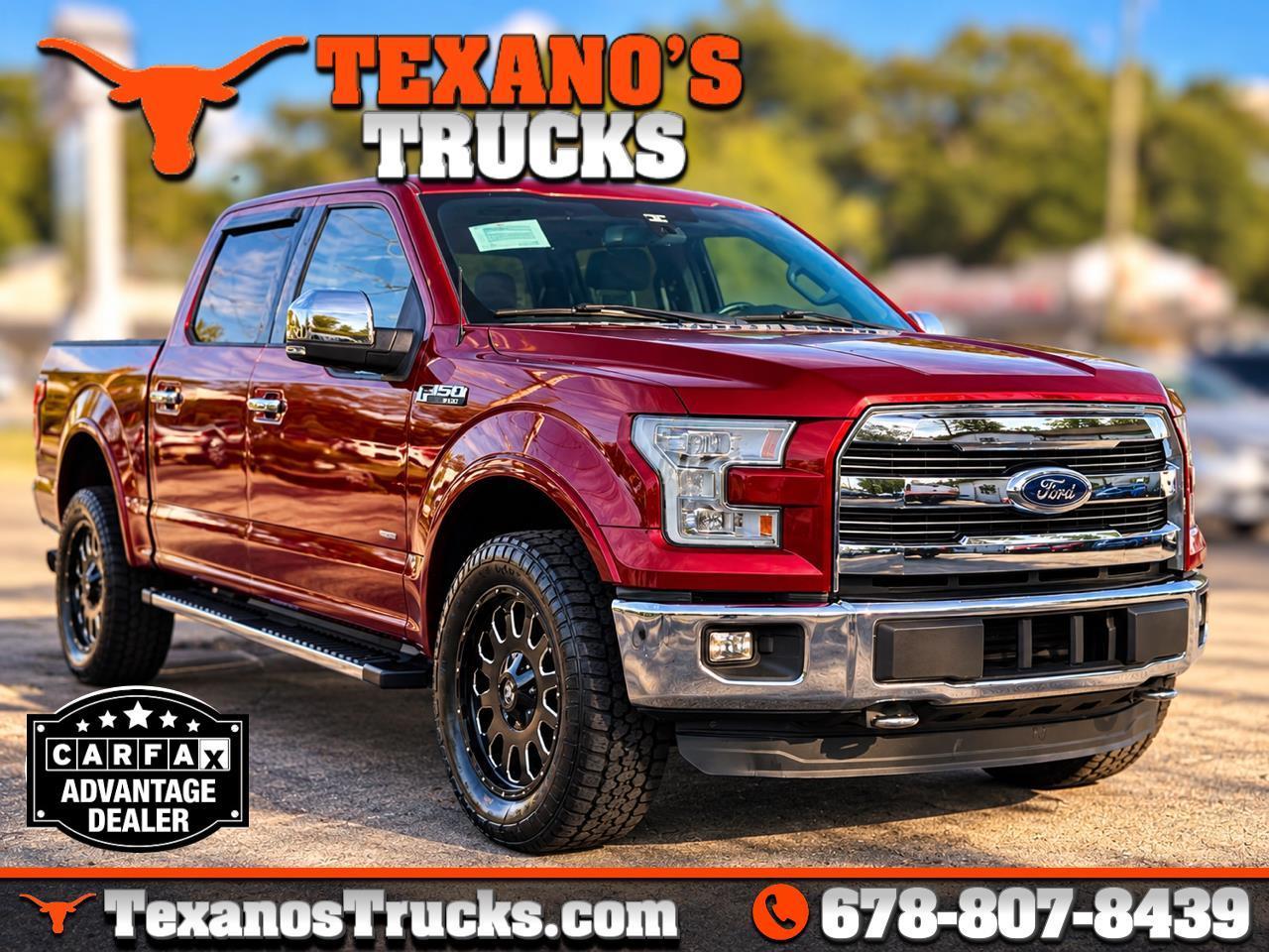 2016 Ford F-150 4WD SuperCrew 139" Lariat