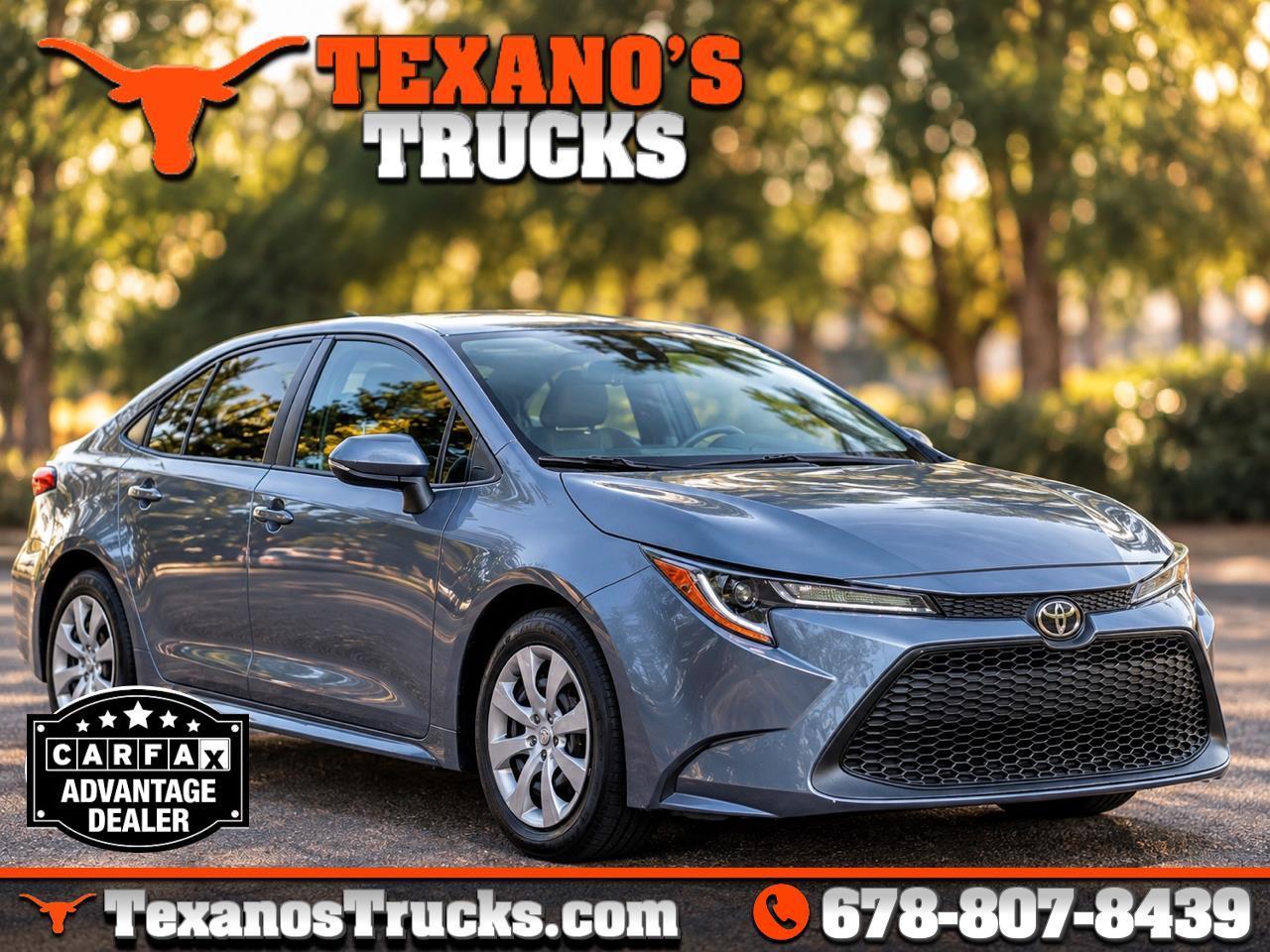 2020 Toyota Corolla LE CVT (Natl)