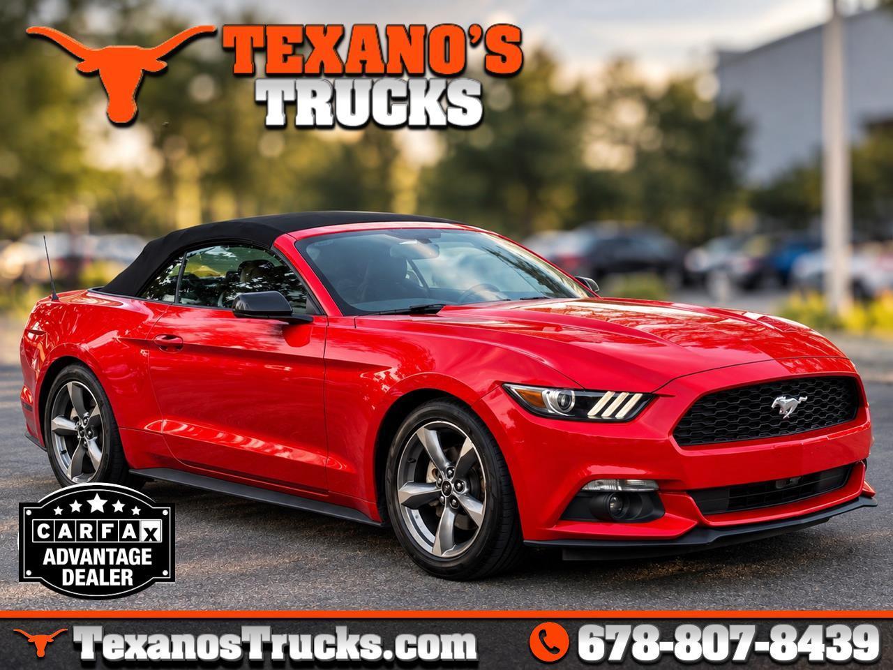 2017 Ford Mustang V6 Convertible