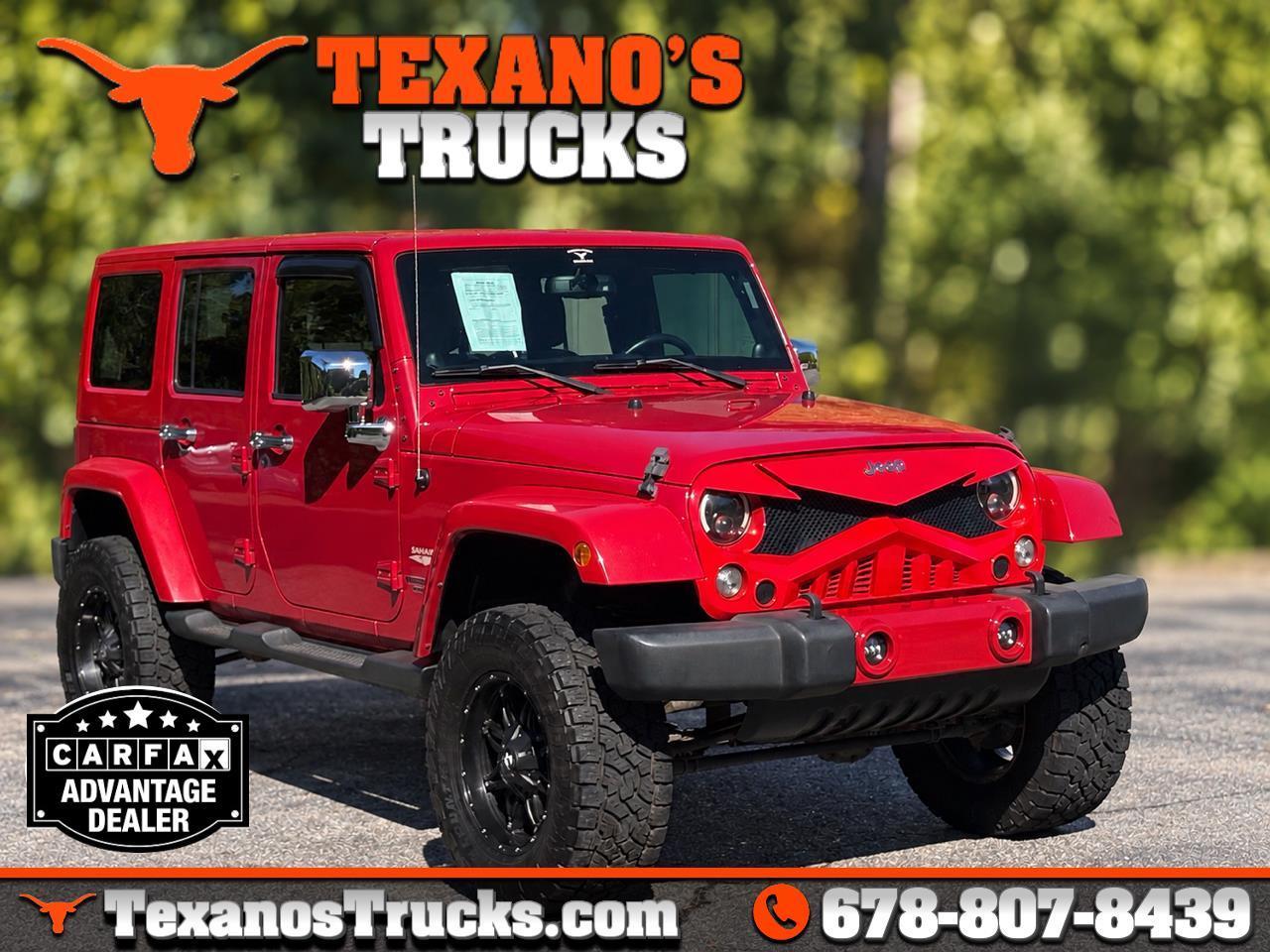 2014 Jeep Wrangler Unlimited 4WD 4dr Sahara