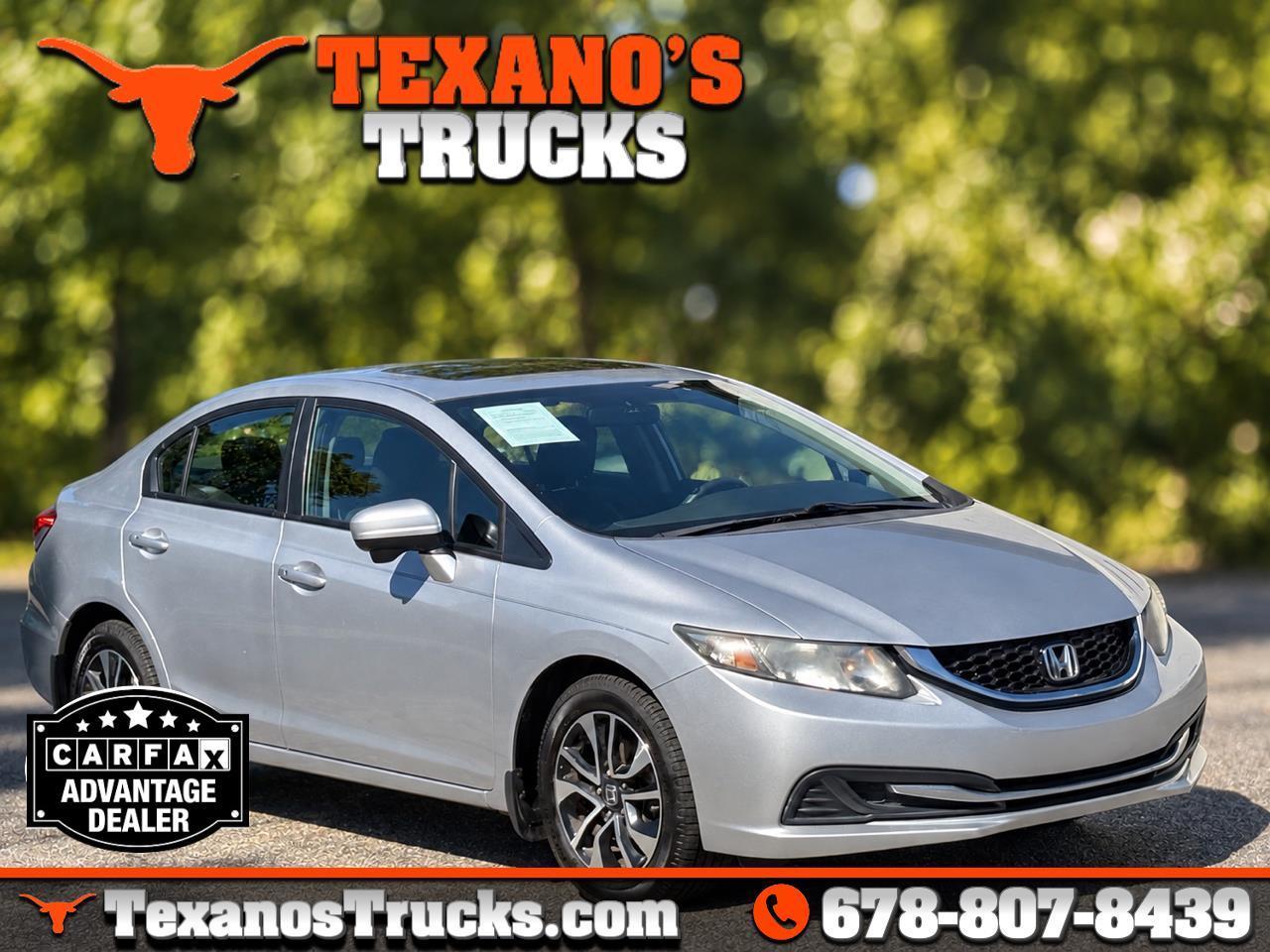 Honda Civic Sedan 4dr CVT EX 2015