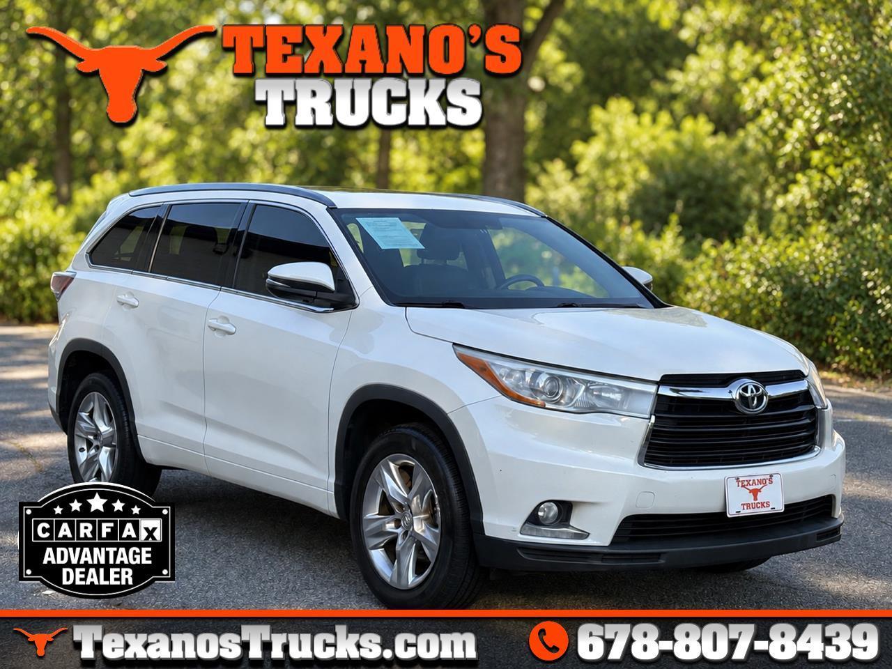 Toyota Highlander FWD 4dr V6 Limited (Natl) 2015