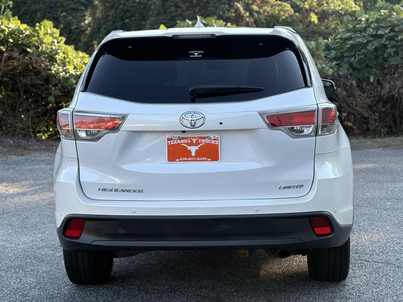 Toyota Highlander FWD 4dr V6 Limited (Natl) 2015