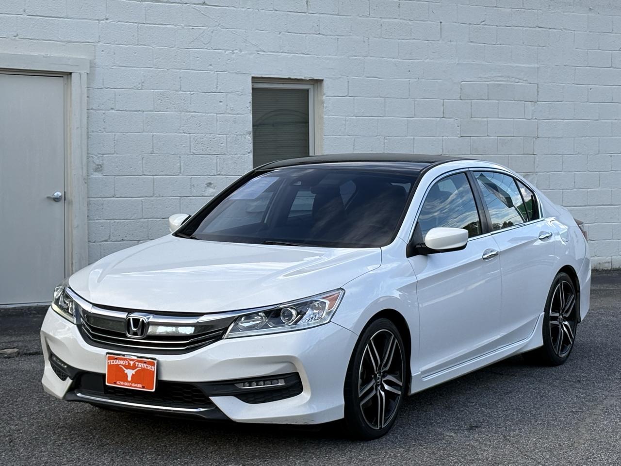 Honda Accord Sedan Sport CVT w/Honda Sensing 2017