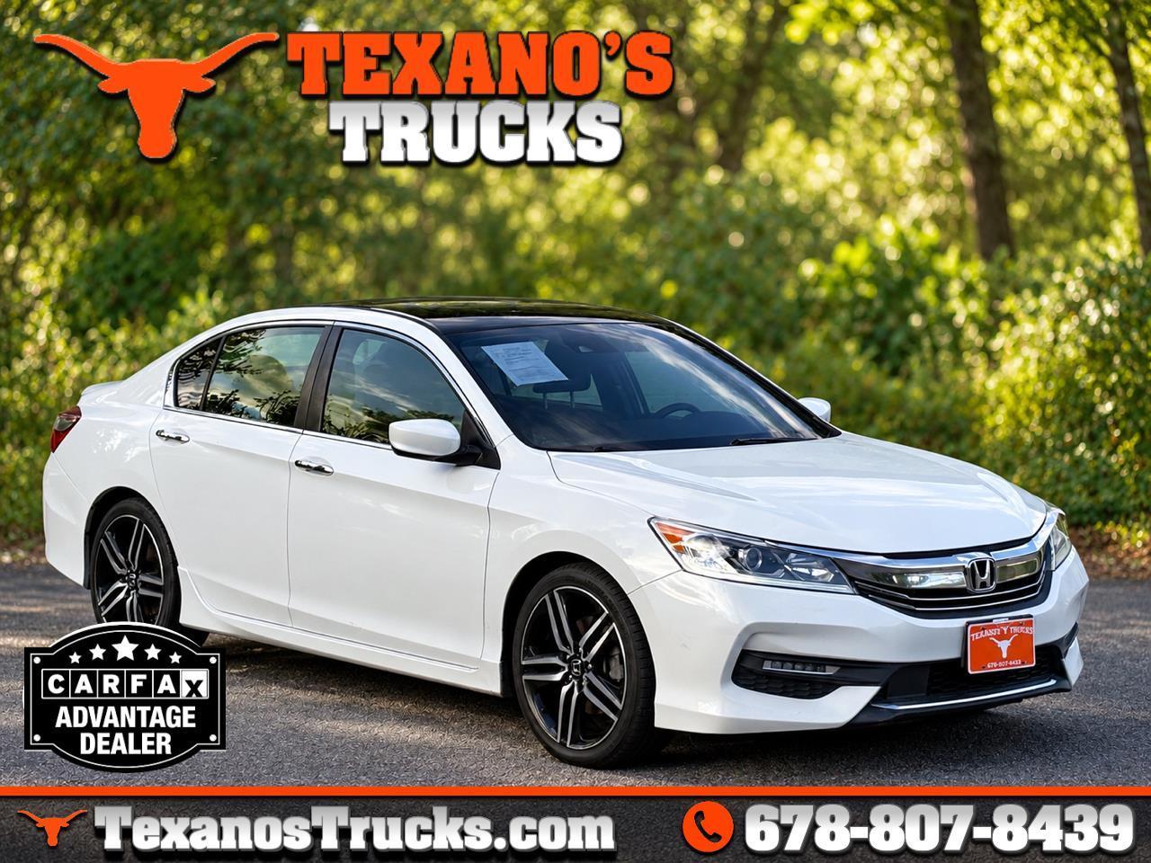 Honda Accord Sedan Sport CVT w/Honda Sensing 2017