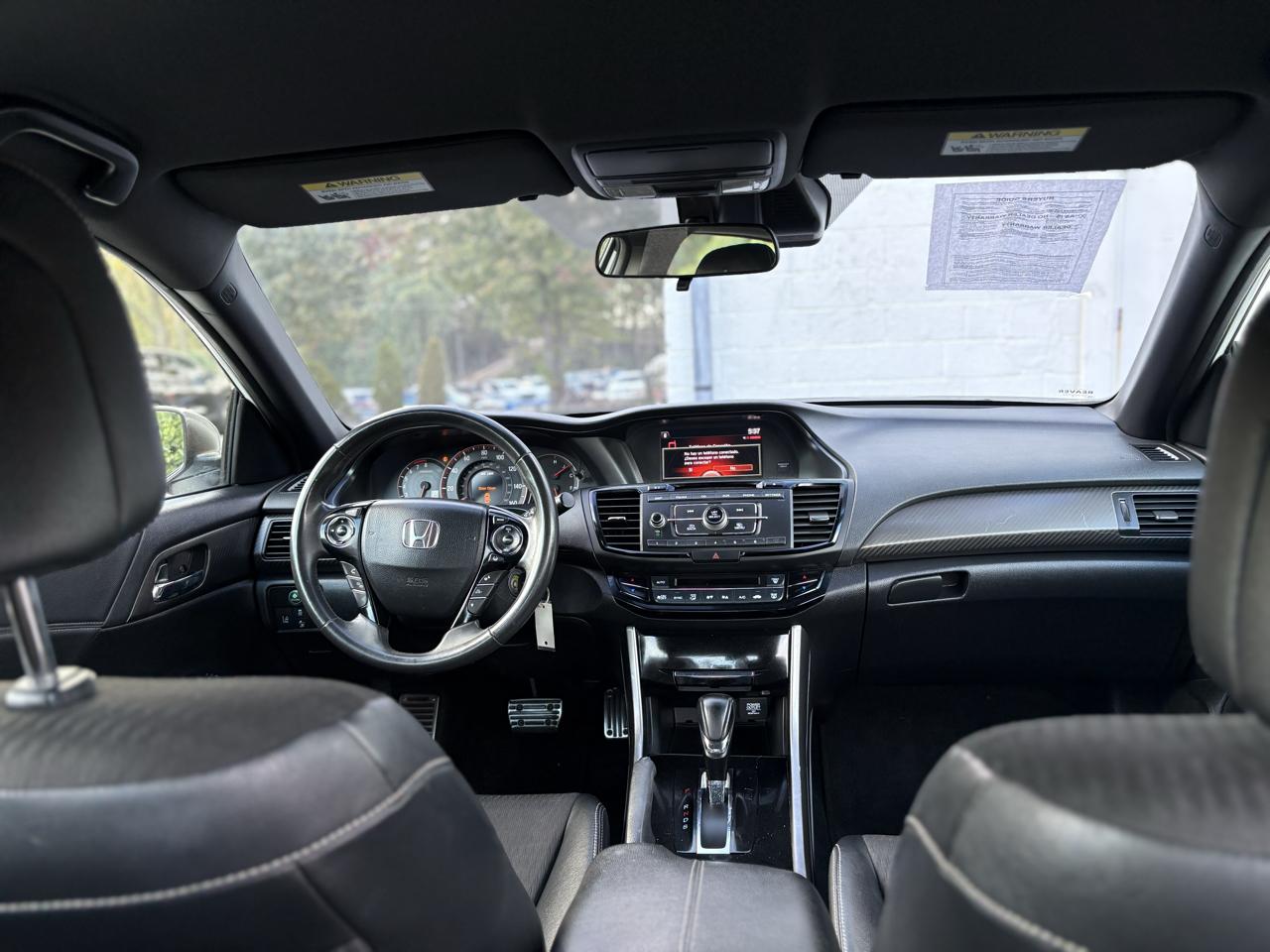 Honda Accord Sedan Sport CVT w/Honda Sensing 2017