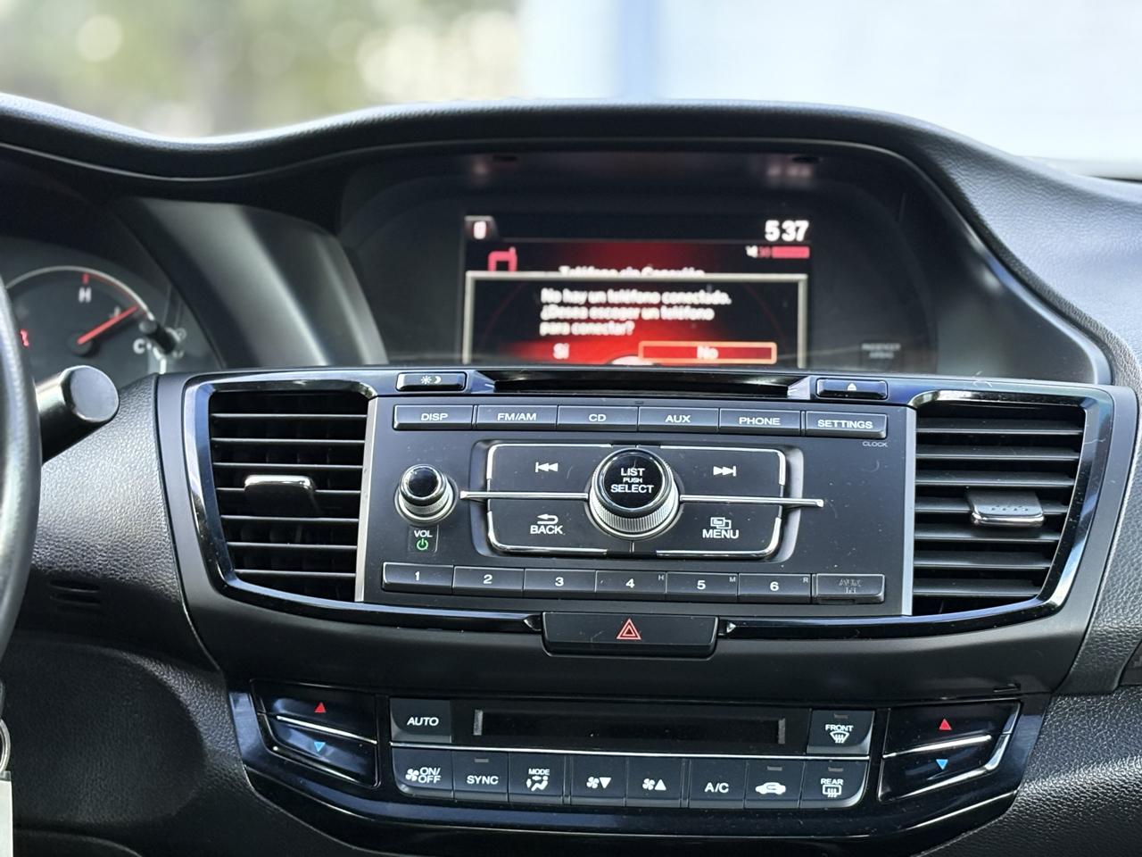 Honda Accord Sedan Sport CVT w/Honda Sensing 2017