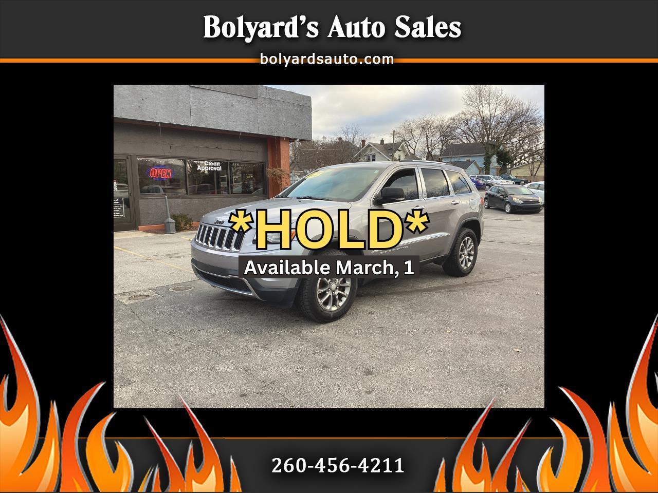 2014 Jeep Grand Cherokee Limited 4WD