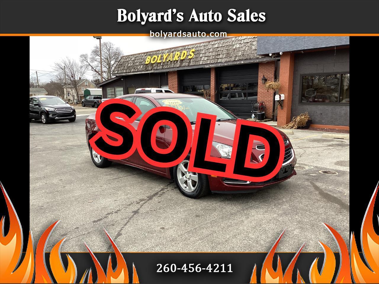 2016 Chevrolet Cruze Limited 1LT Auto