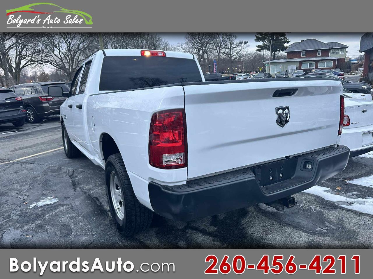 2018 RAM 1500 Tradesman Quad Cab 2WD