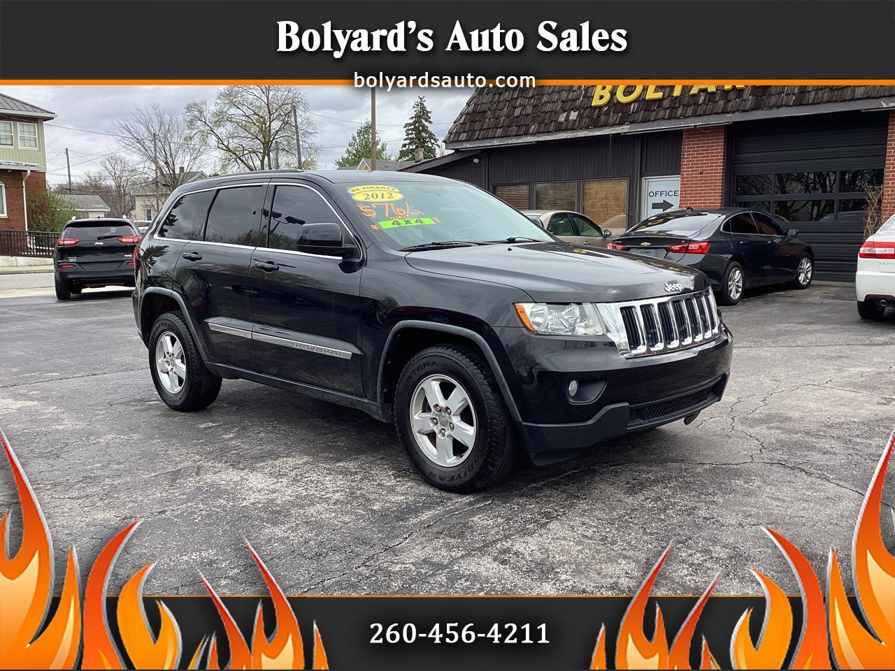 2012 Jeep Grand Cherokee Laredo 4WD