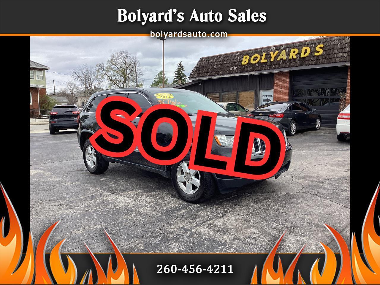 2012 Jeep Grand Cherokee Laredo 4WD