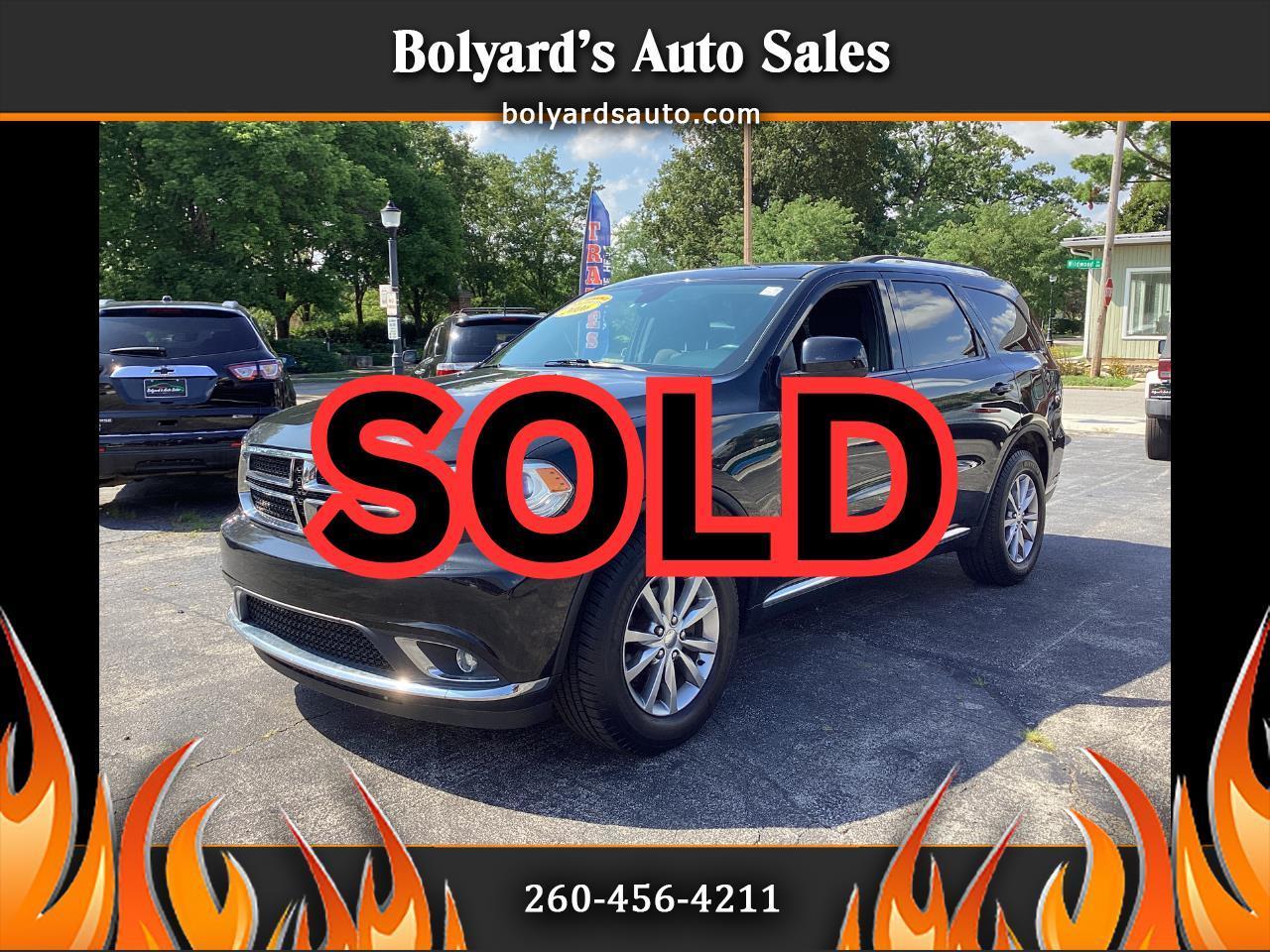 2016 Dodge Durango SXT AWD