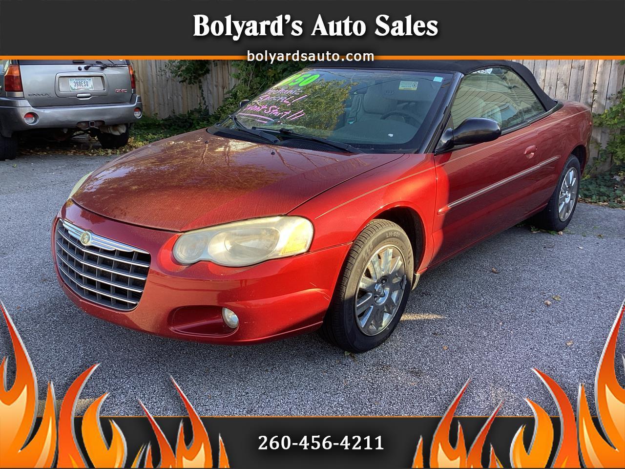 2004 Chrysler Sebring Limited Convertible