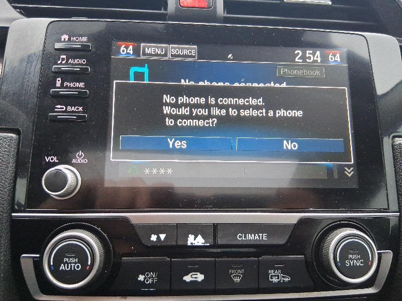 Honda Civic EX-L Sedan CVT 2019