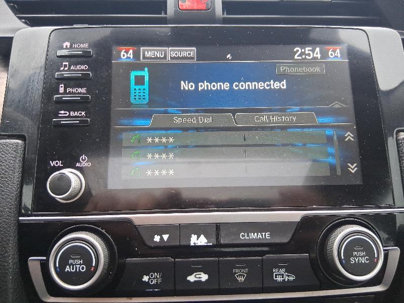 Honda Civic EX-L Sedan CVT 2019