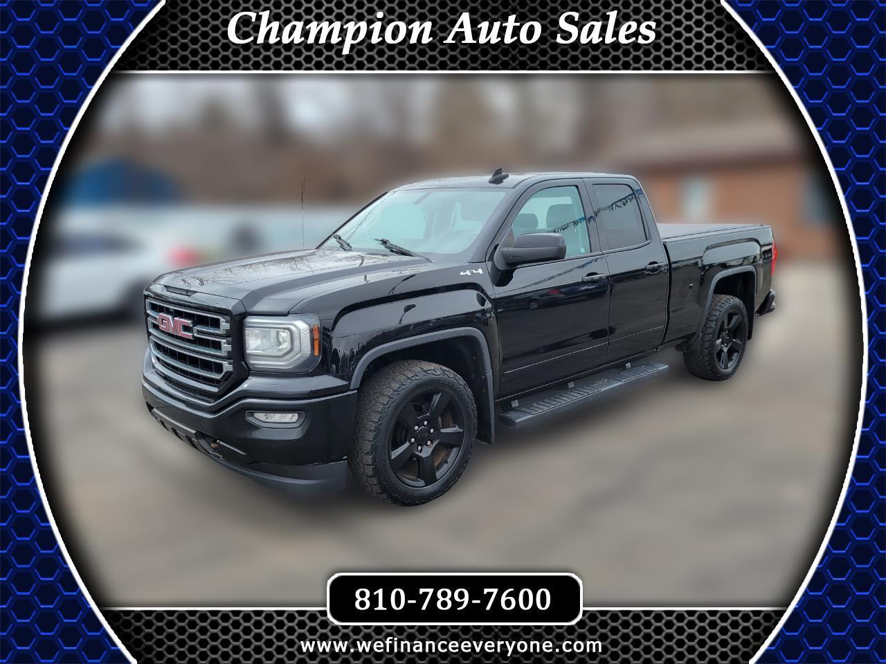 2016 GMC Sierra 1500 Base Double Cab 4WD