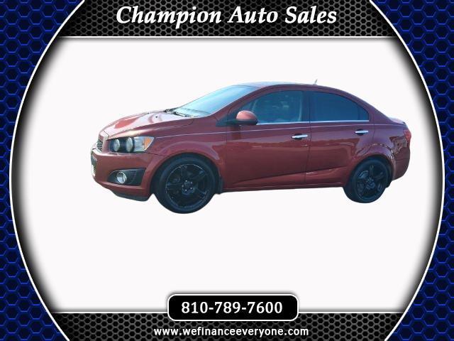 2013 Chevrolet Sonic LTZ Auto Sedan