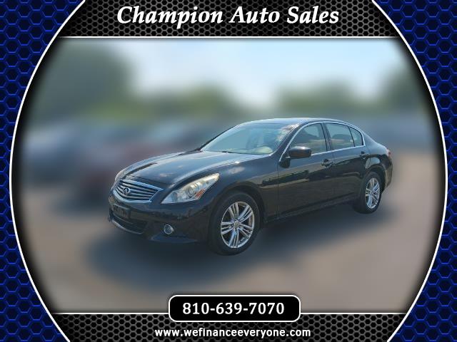 2012 Infiniti G Sedan 37x AWD
