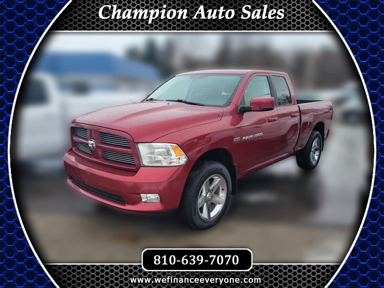 2012 RAM 1500 Sport Quad Cab 4WD