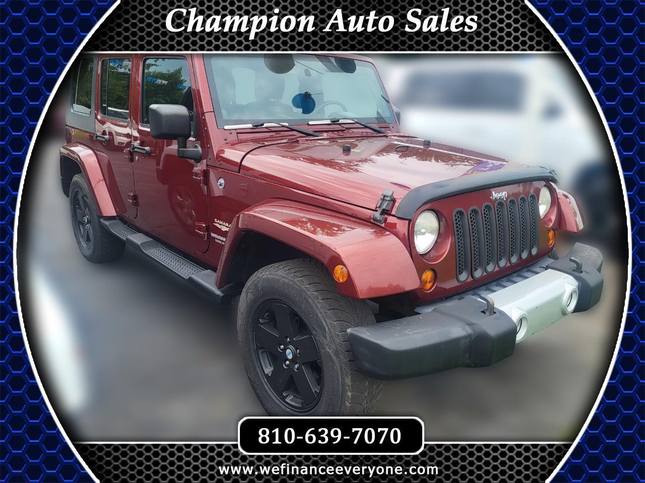 2010 Jeep Wrangler Unlimited Sahara 4WD