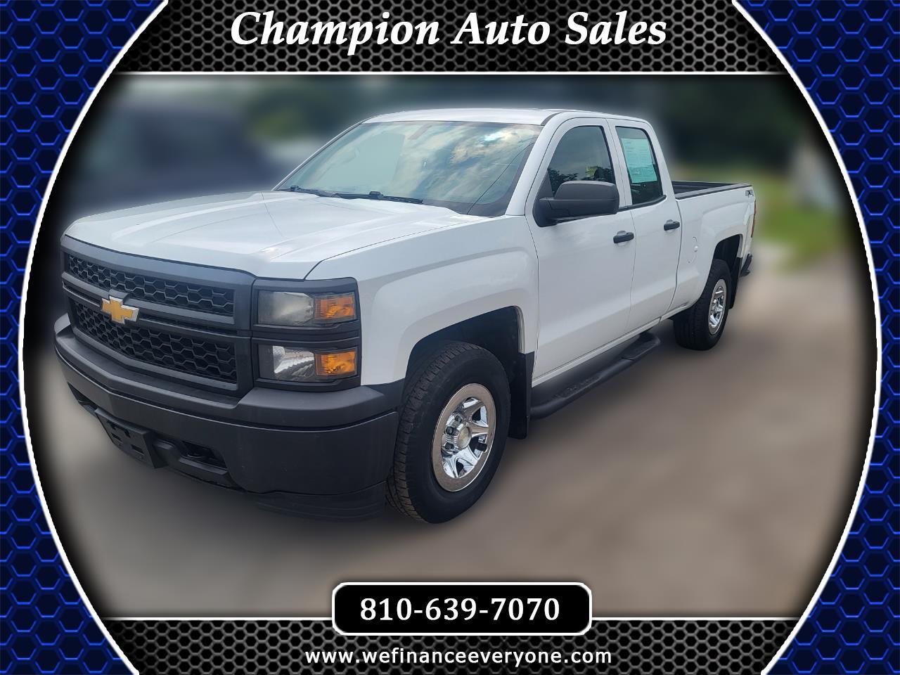 2014 Chevrolet Silverado 1500 Work Truck 1WT Double Cab 4WD