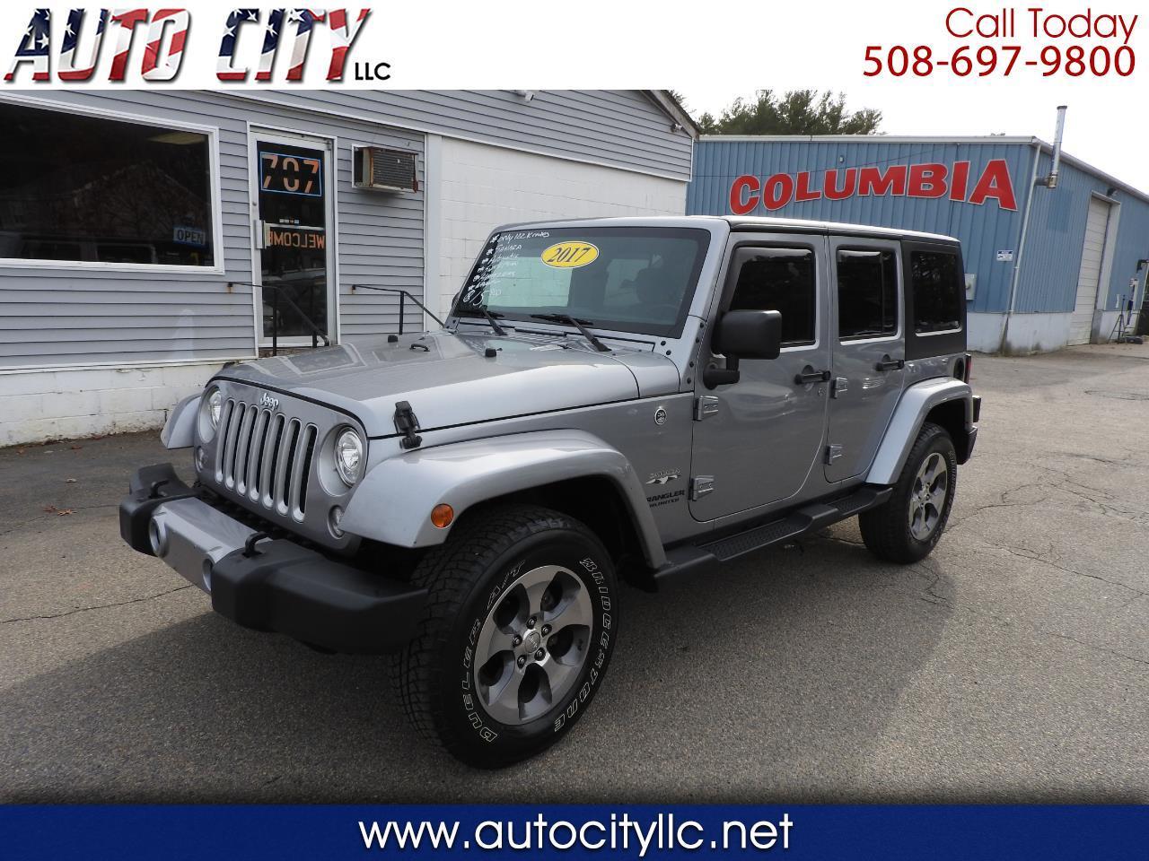 2017 Jeep Wrangler Unlimited Sahara 4WD