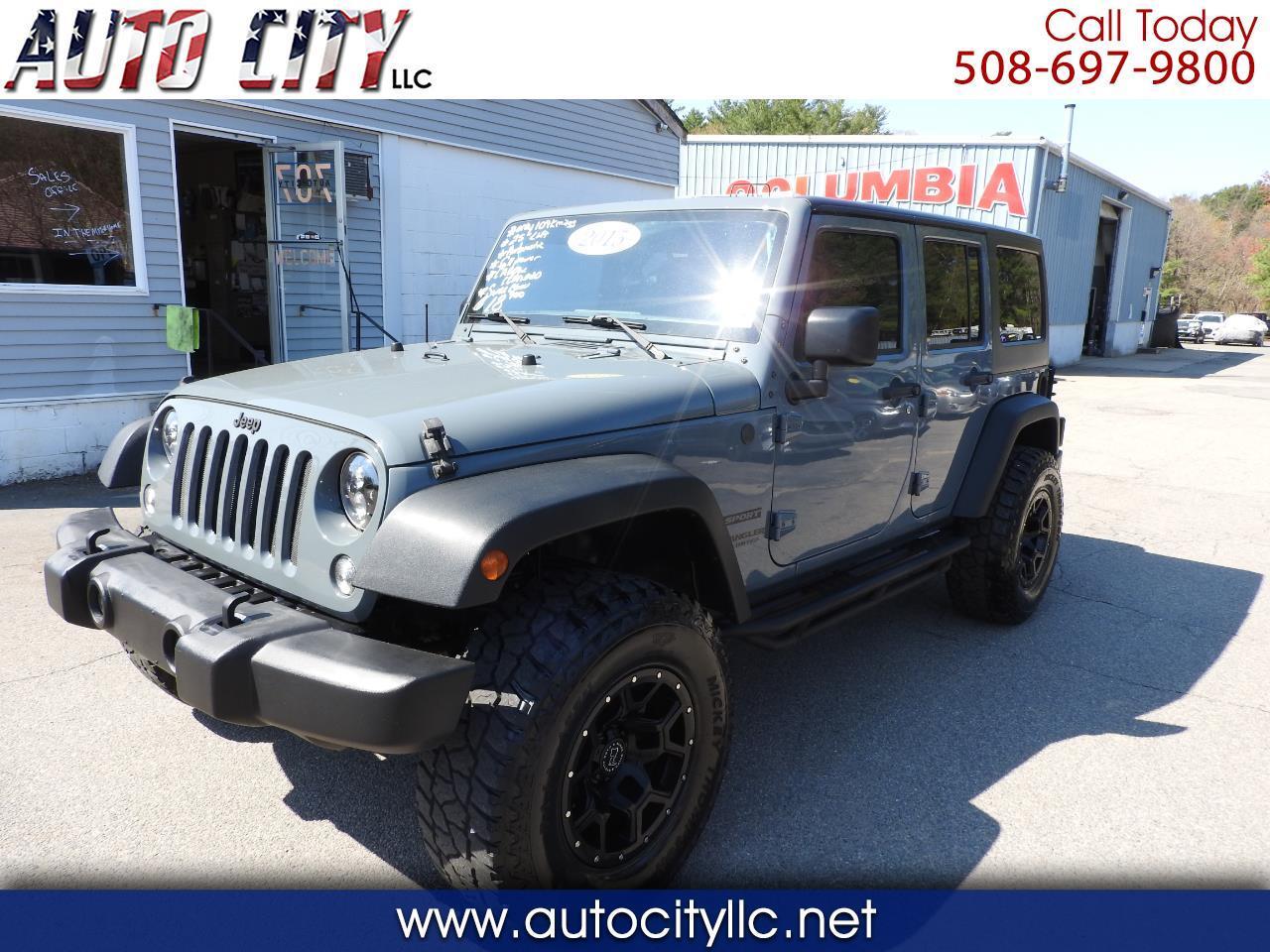 2015 Jeep Wrangler Unlimited Sport 4WD