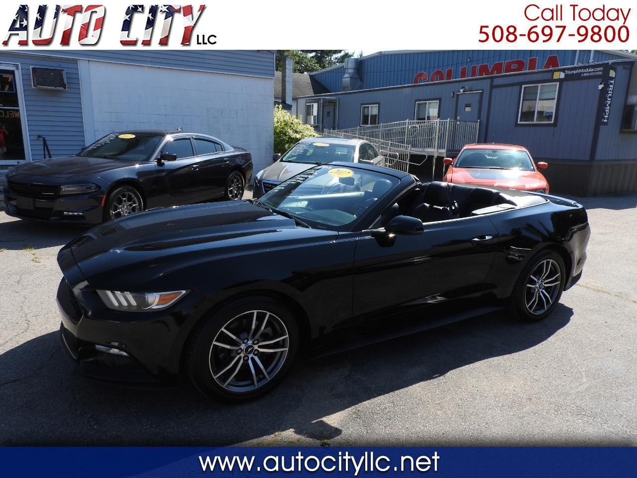 2017 Ford Mustang EcoBoost Premium Convertible