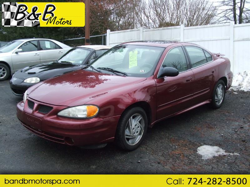 Used 2003 Pontiac Grand Am SE1 sedan for Sale in Butler PA 16001 B&B Motors
