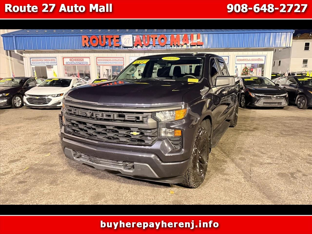 2022 Chevrolet Silverado 1500 Custom Crew Cab 4WD