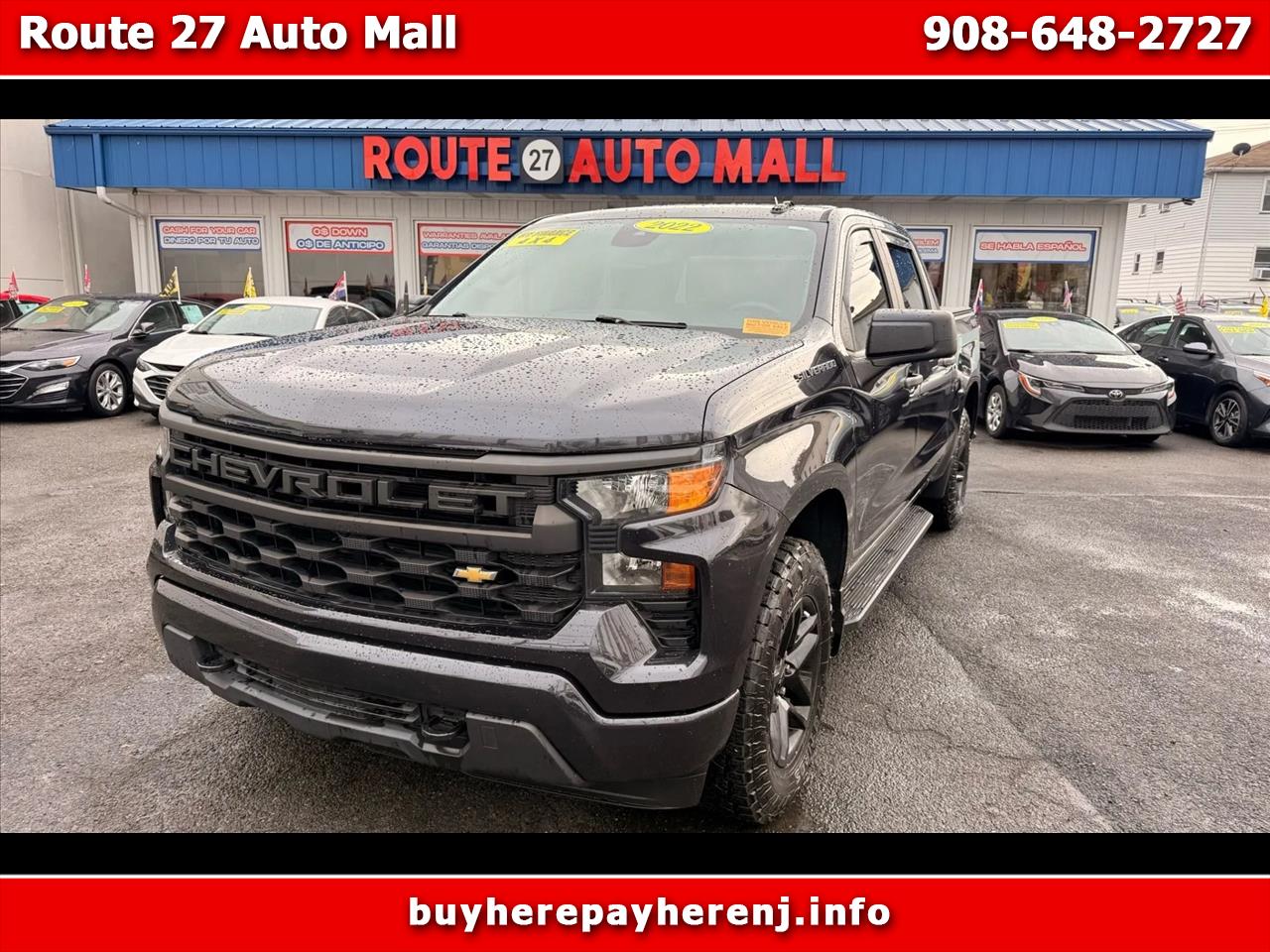 2022 Chevrolet Silverado 1500 Custom Crew Cab 4WD