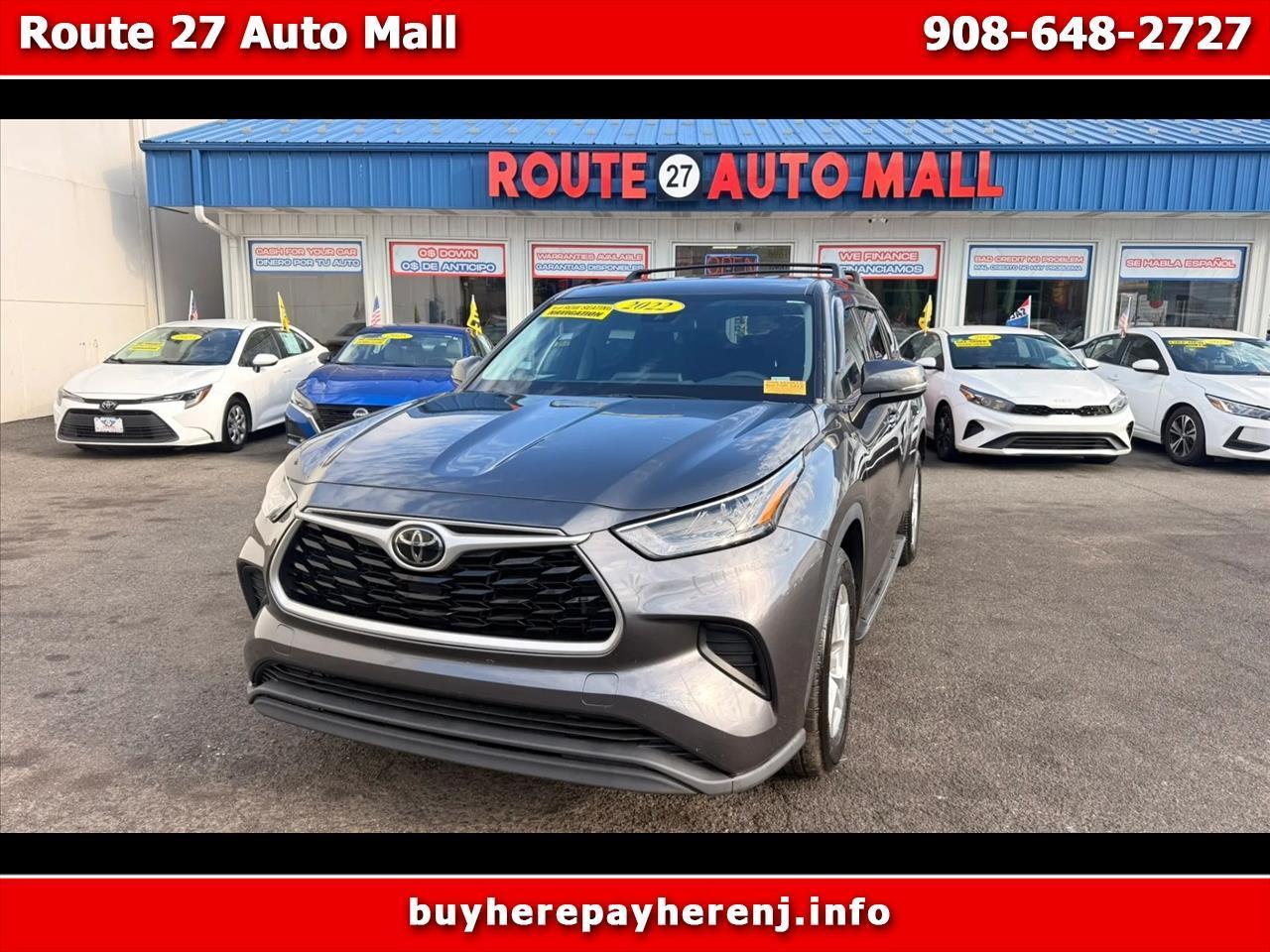 Toyota Highlander L 2022